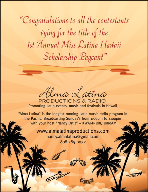Miss Latina Hawaii pageant