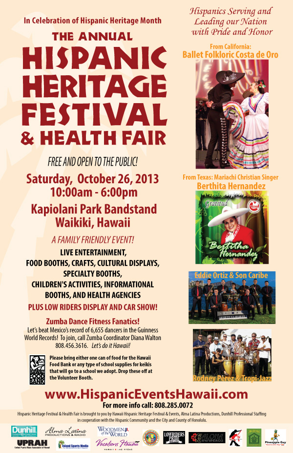 Hispanic Heritage Festival and Health Fair 2013