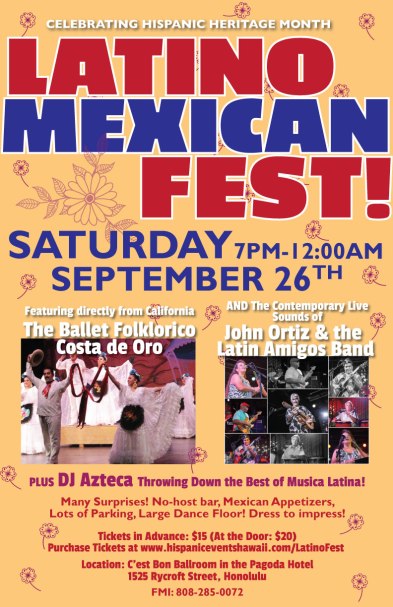 Latino-Mexican Fest Honolulu 2015
